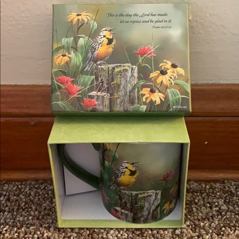 Lang Greeting the New Day Mug